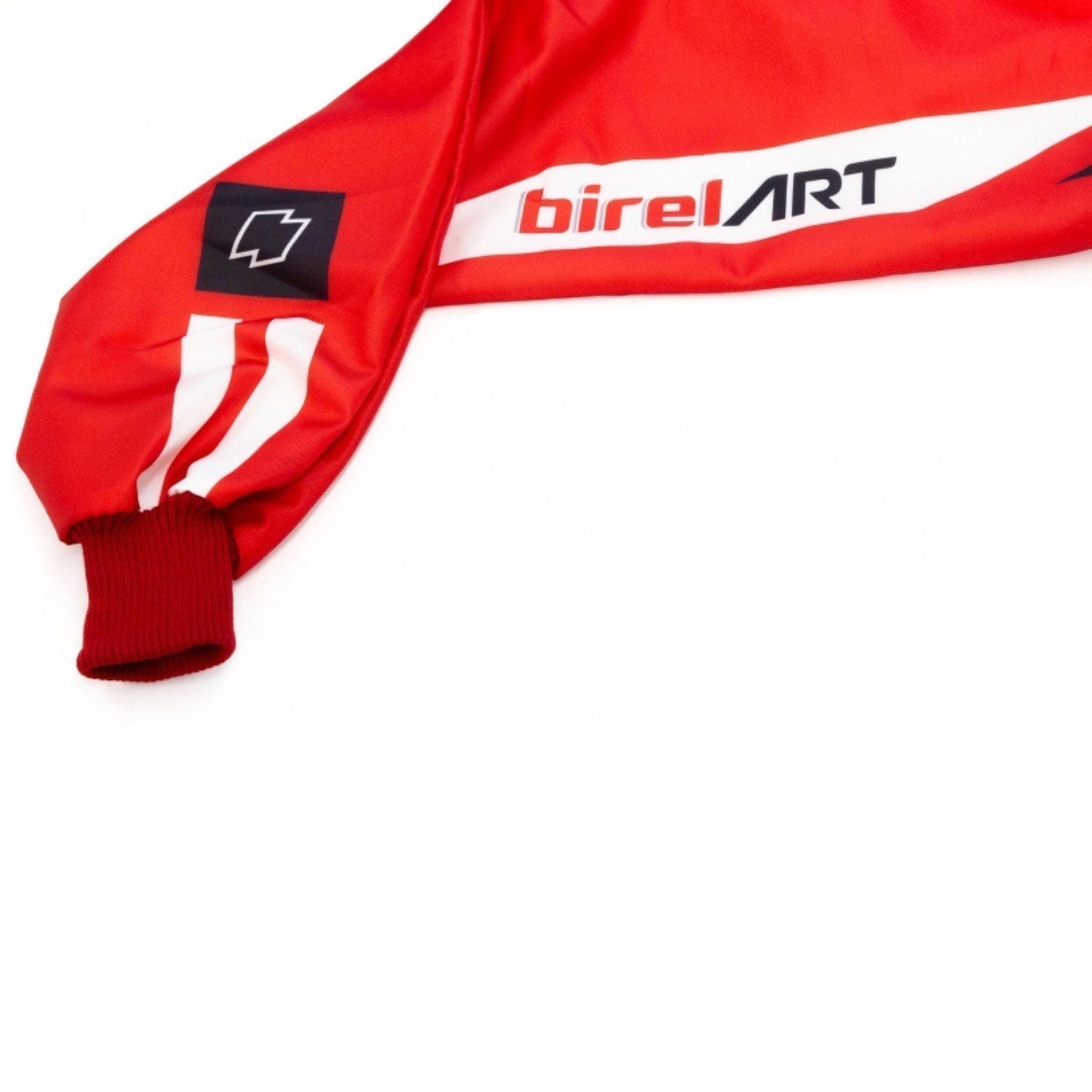 Red Birel Art Go-Kart Race Motorsport Suit Fit View