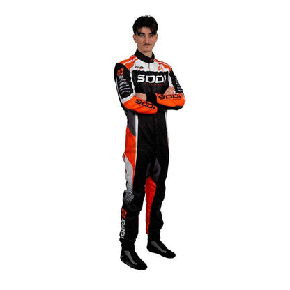 Sodi OMP Go-Kart Race Track Suit Front View