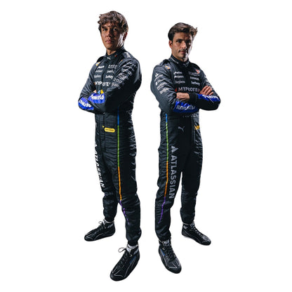 Alexander Albon & Carloz Sainz F1 Race Williams Las Vegas GP Grand Prix Suit Right View