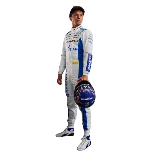 Alexander Albon F1 Race Replica Williams Grand Prix Suit Front View