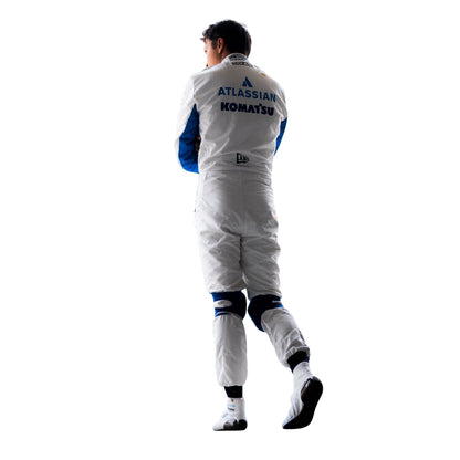 Alexander Albon F1 Race Replica Williams Driver Suit Back View