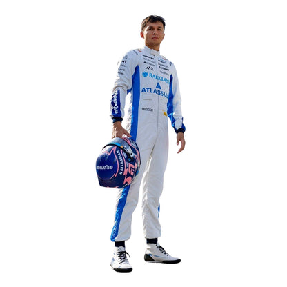 Alexander Albon F1 Race Replica Williams Grand Prix Suit Side View
