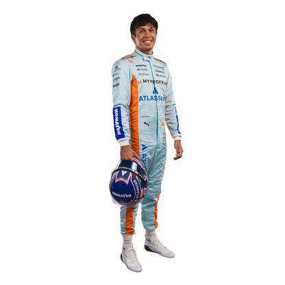 Alexander Albon F1 Race Replica Williams Sao Paul GP Grand Prix Suit Front View