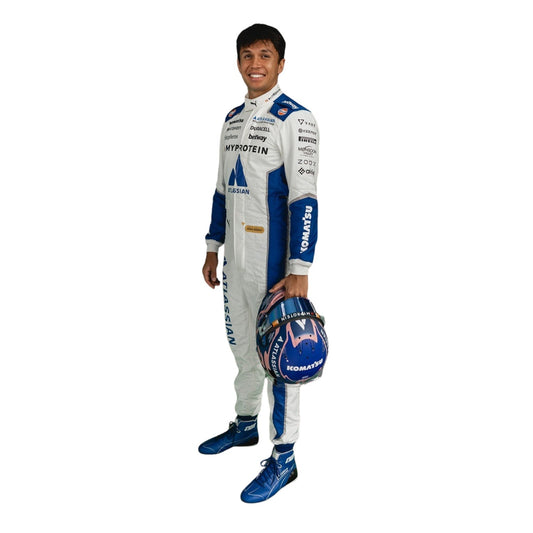 Alexander Albon F1 Race Replica Williams United States GP Driver Suit Front View