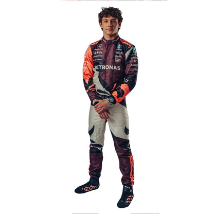 Andrea Kimi Antonelli F1 Race Mercedes Miami GP Grand Prix Suit Front View