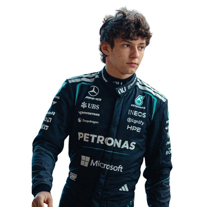 Andrea Kimi Antonelli F1 Race Replica Mercedes Grand Prix Suit Back View