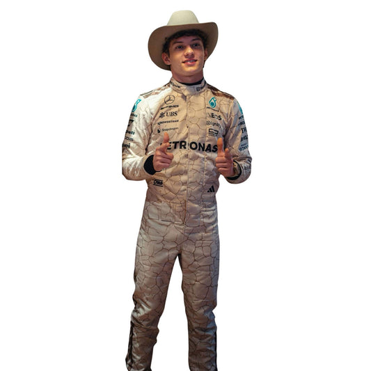 Andrea Kimi Antonelli F1 Race Replica Mercedes USA Austin GP Grand Prix Suit close View