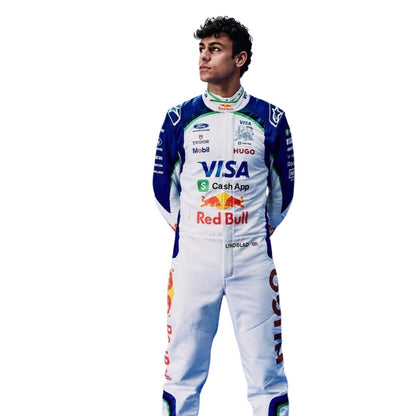 Arvid Lindblad F1 Race Replica VCARB Grand Prix Suit Front View
