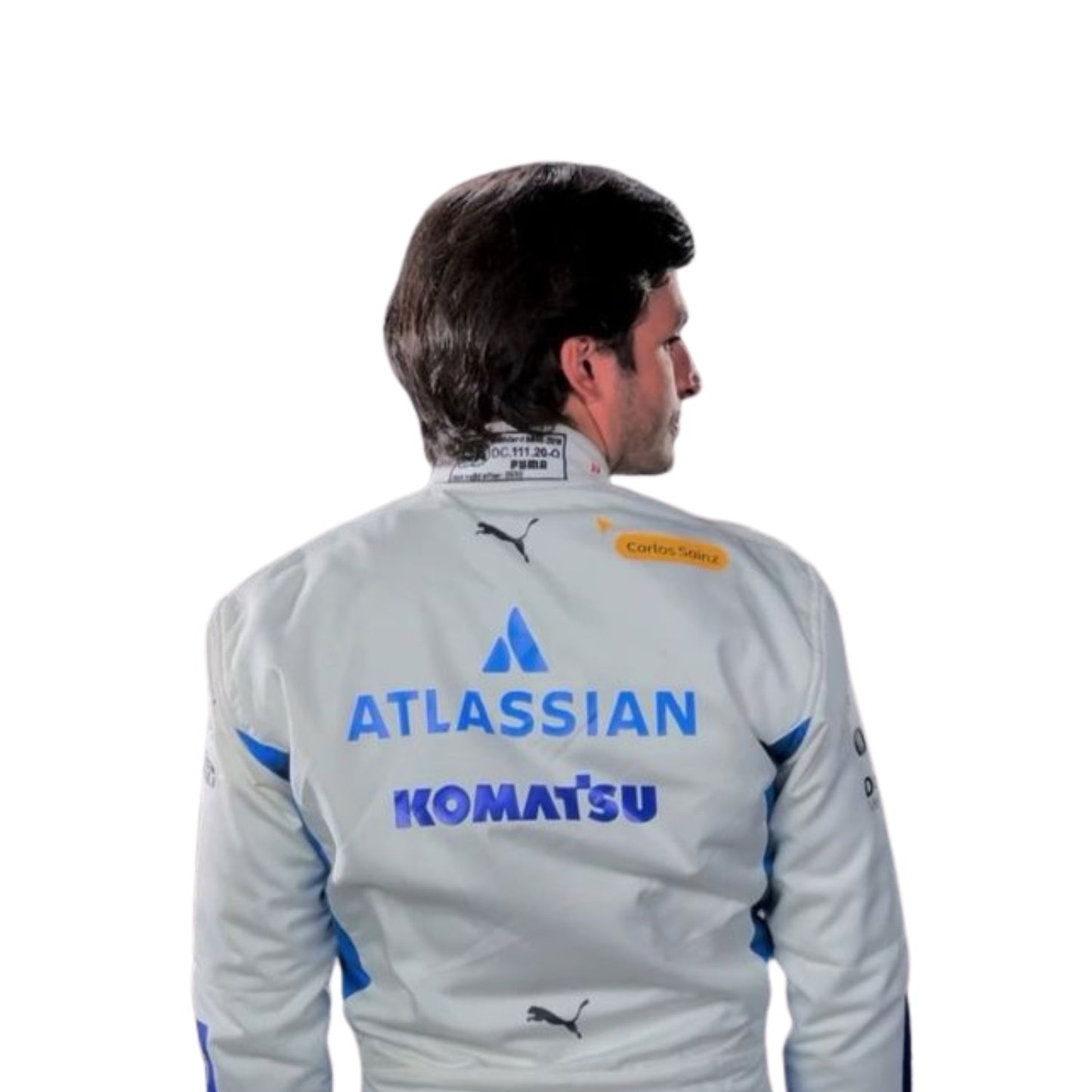 Carlos Sainz F1 Race Replica Williams Grand Prix Suit Side View
