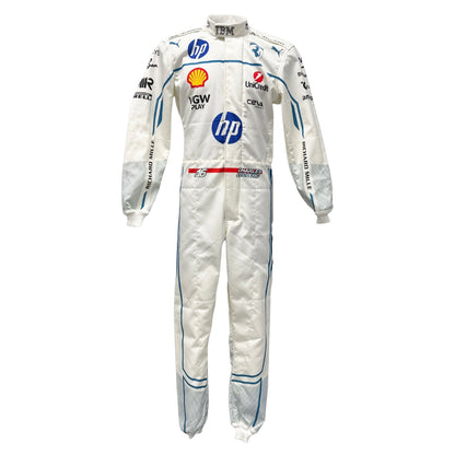 Charles Leclerc F1 Race Ferrari Monaco GP Motorsport Suit Front View