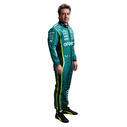 Fernando Alonso F1 Race Replica Aston Martin Grand Prix Suit Right View