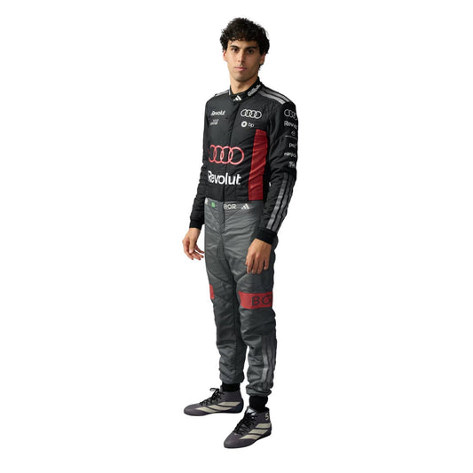 Gabriel Bortoleto F1 Race Audi Motorsport Suit Left View