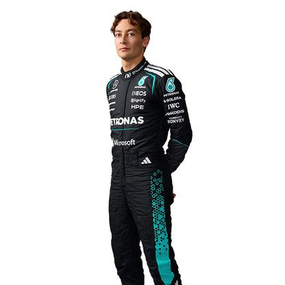 George Russell F1 Race Mercedes Grand Prix Suit Front View