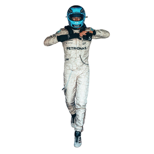 George Russell F1 Race Replica Mercedes USA Austin GP Grand Prix Suit Front View