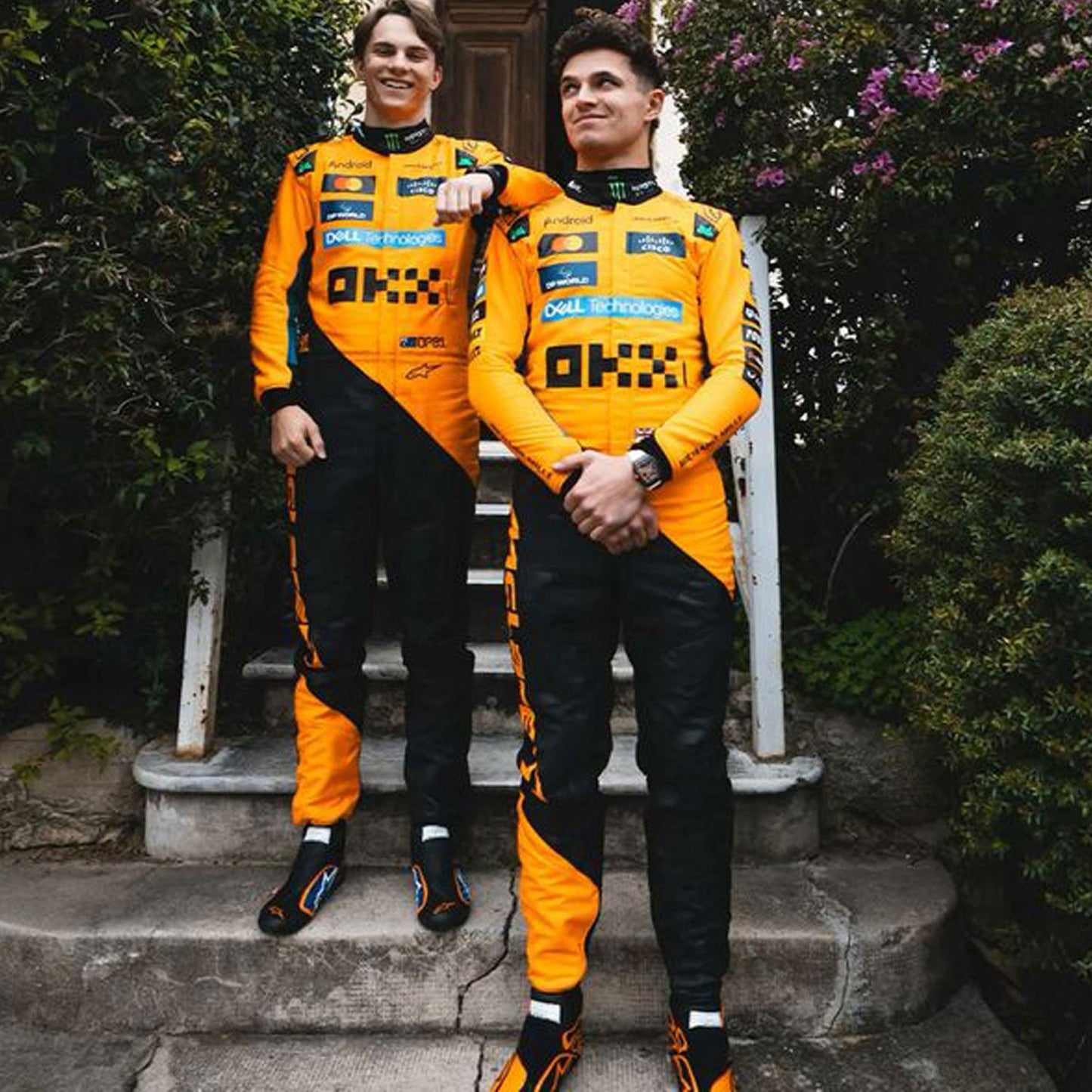 Lando Norris F1 Race Replica McLaren Driver Suit Fit View