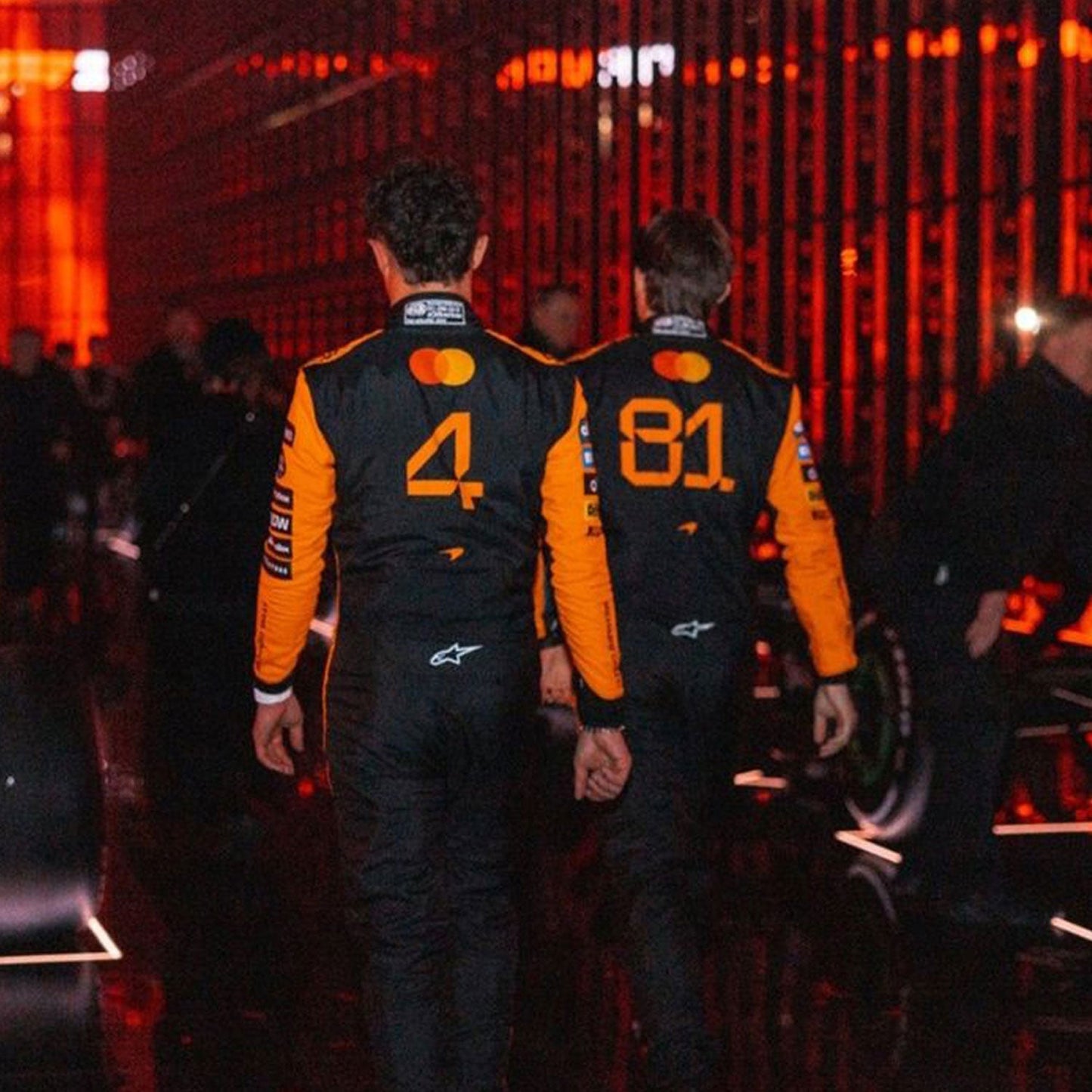 Lando Norris F1 Race Replica McLaren Motorsport Suit Front View