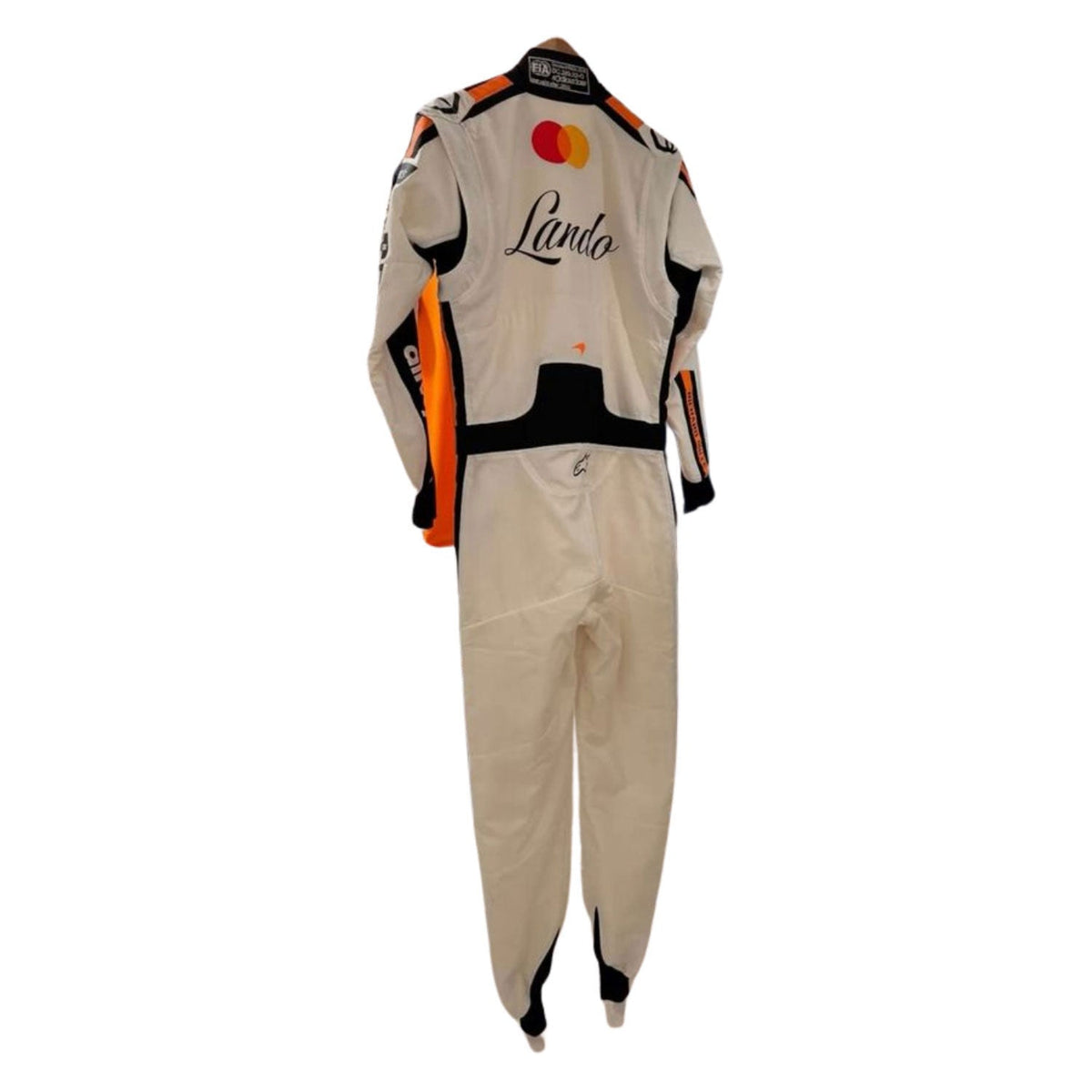 Lando Norris F1 Race McLaren Monaco GP Grand Prix Suit Back View