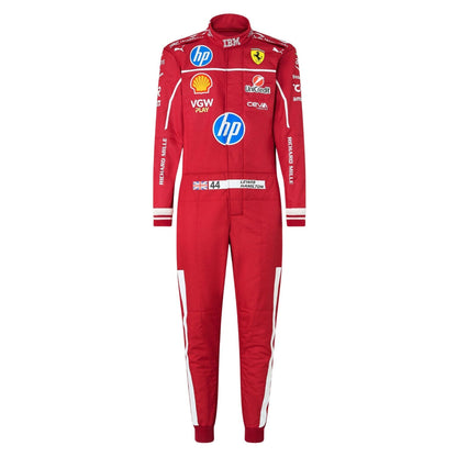 Lewis Hamilton F1 Race Ferrari Grand Prix Suit Studio Shot