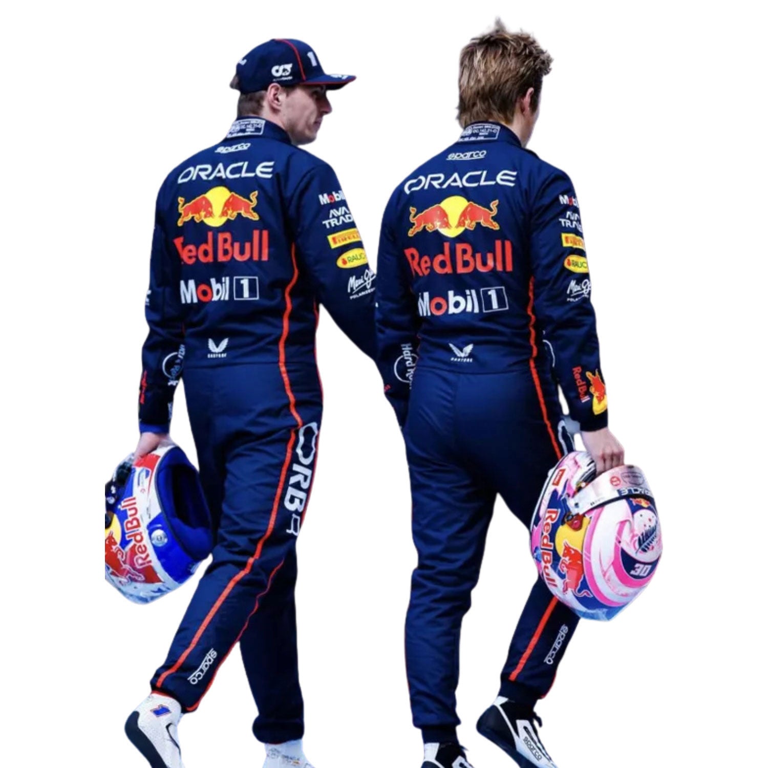 Liam Lawson F1 Race Red Bull Driver Suit Side View