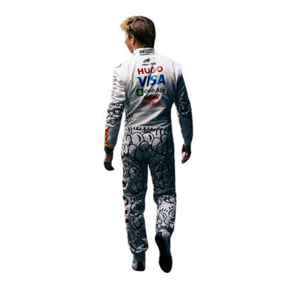 Liam Lawson F1 Race Replica VCARB British GP Driver Suit Side View