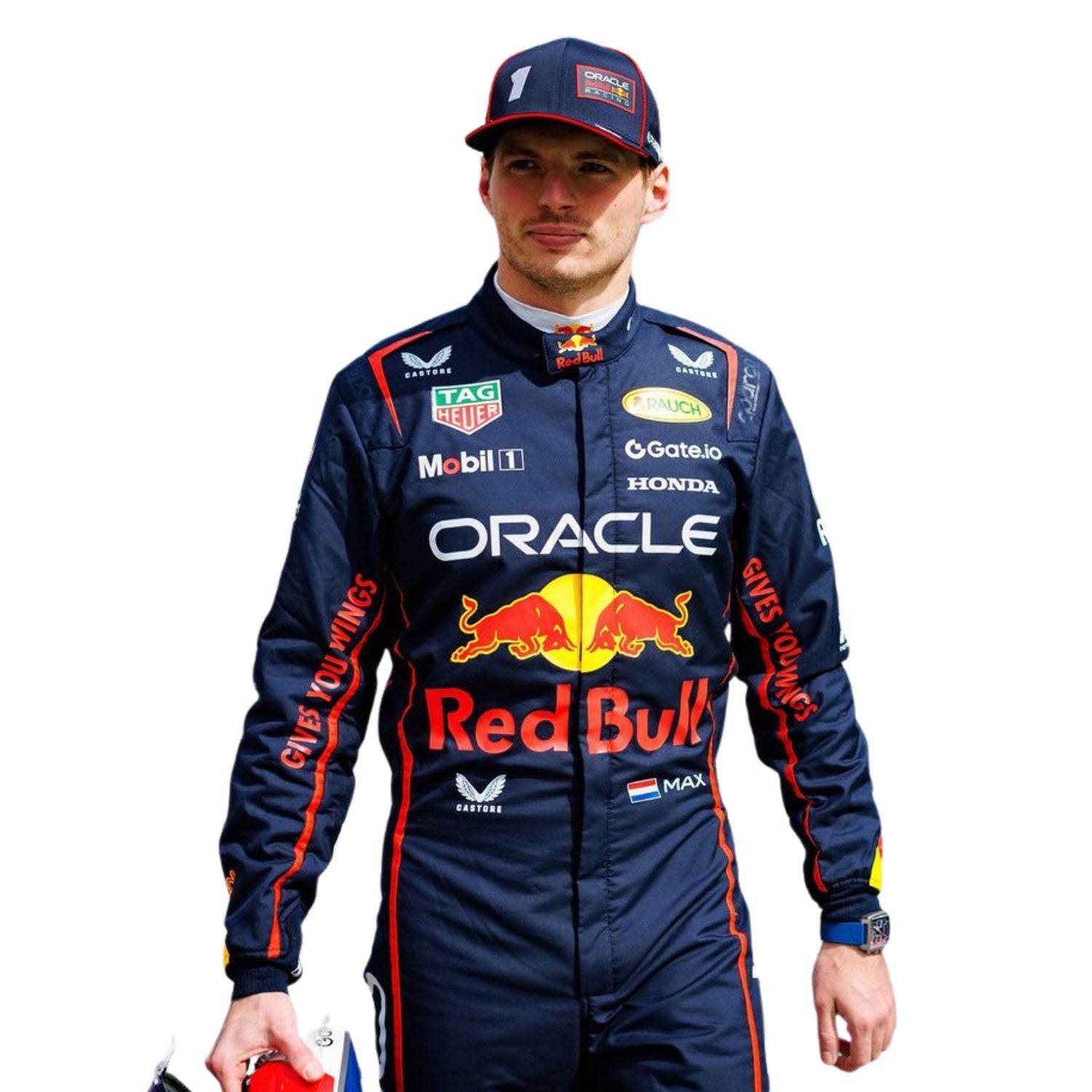 Max Verstappen F1 Race Replica Red Bull Grand Prix Suit Front View
