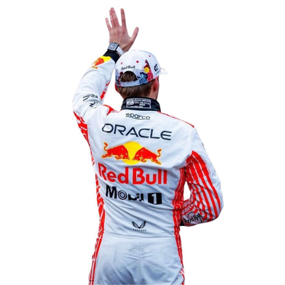Max Verstappen F1 Race Red Bull Japanese GP Grand Prix Suit Detail View