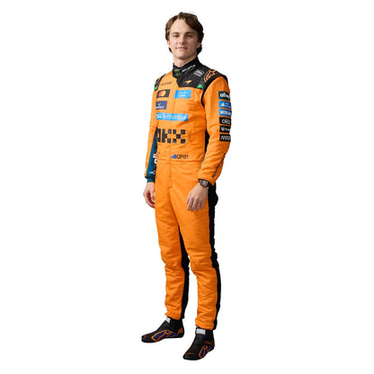 Oscar Piastri F1 Race Replica McLaren Motorsport Suit Left View