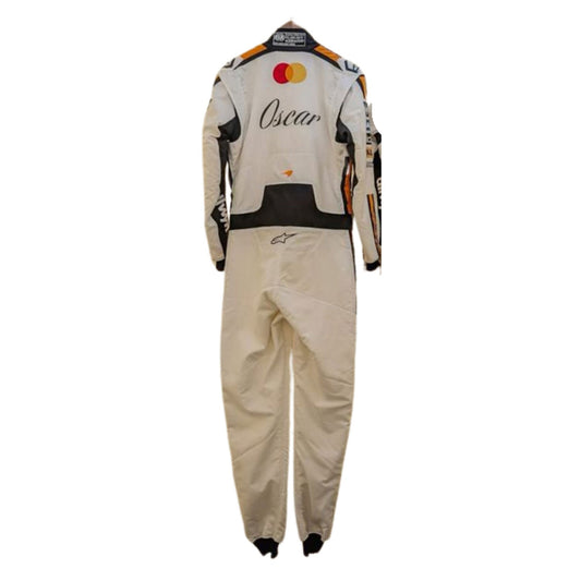 Oscar Piastri F1 Race Replica McLaren Monaco GP Grand Prix Suit Back View