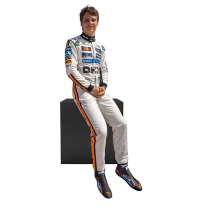 Oscar Piastri F1 Race Replica McLaren Monaco GP Motorsport Suit Detail View