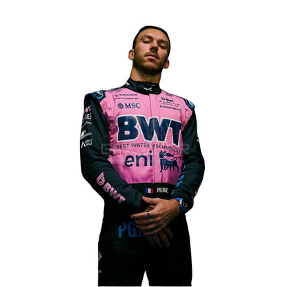 Pierre Gasly F1 Race Replica Alpine Grand Prix Suit Front View