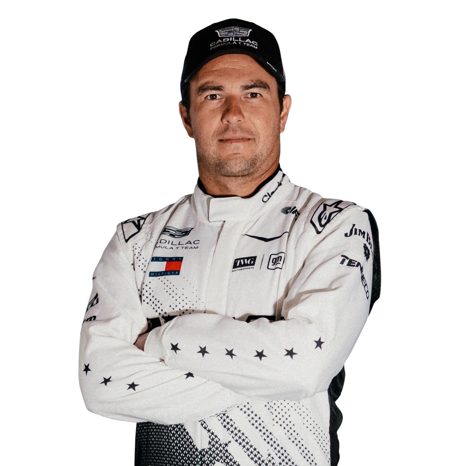 Sergio Perez F1 Race Replica Cadillac Miami GP Grand Prix Suit Front View