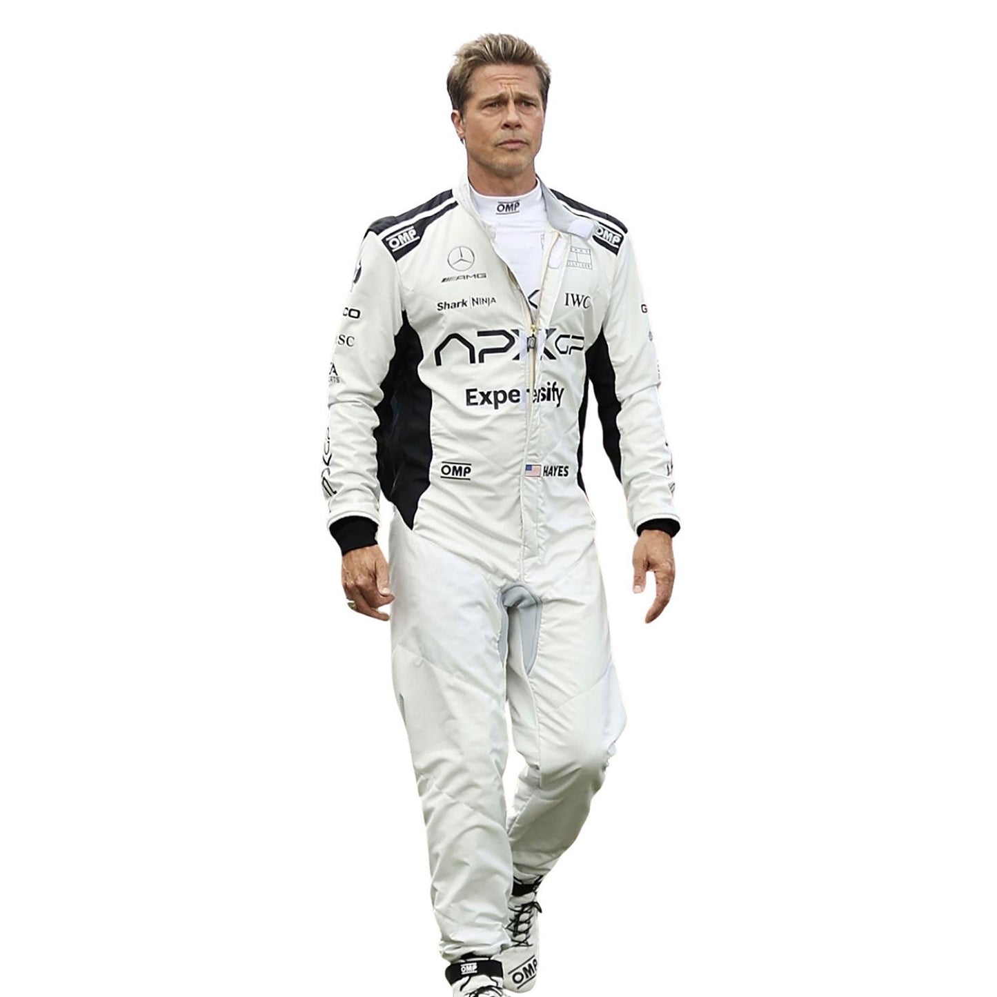 Sonny Hayes (Brad Pitt) F1 The Movie Racing Replica APXGP Grand Prix Suit Front View
