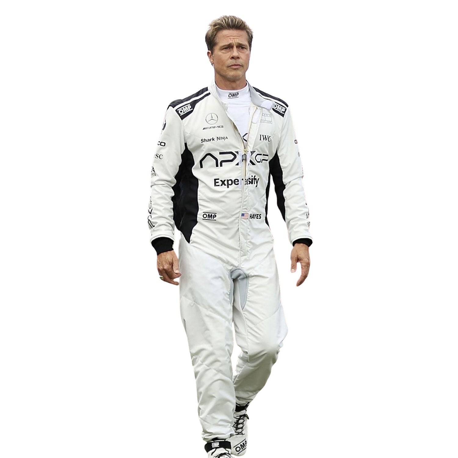 Sonny Hayes (Brad Pitt) F1 The Movie Racing Replica APXGP Grand Prix Suit Front View