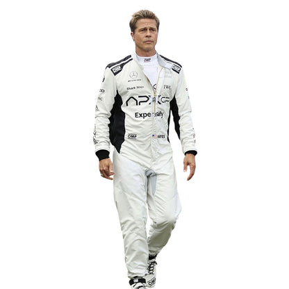 Sonny Hayes (Brad Pitt) F1 The Movie Racing Replica APXGP Grand Prix Suit Front View