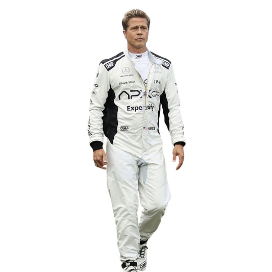 Sonny Hayes (Brad Pitt) F1 The Movie Racing Replica APXGP Grand Prix Suit Front View