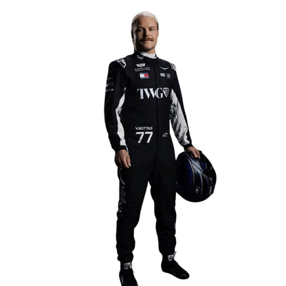 Valtteri Bottas F1 Race Cadillac Motorsport Suit Side View