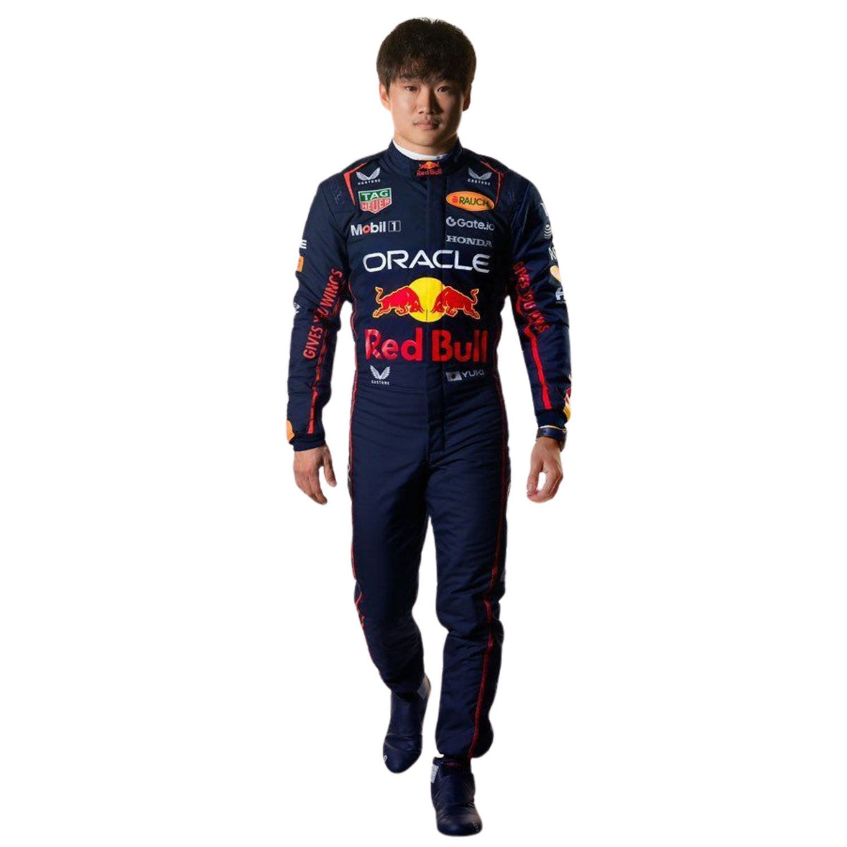 Yuki Tsunoda F1 Race Replica Red Bull Grand Prix Suit Front View