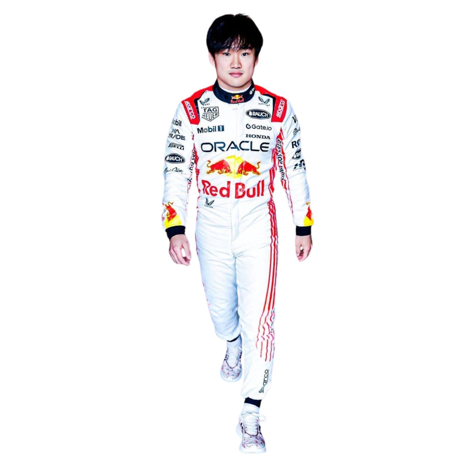 Yuki Tsunoda F1 Race Replica Red Bull Japanese GP Grand Prix Suit Side View