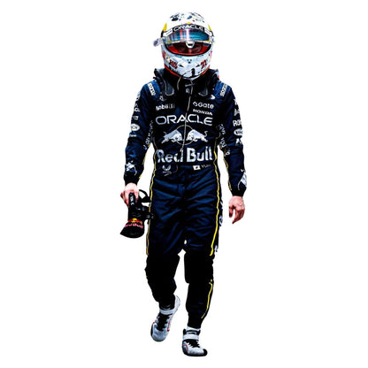 Yuki Tsunoda F1 Race Red Bull Las Vegas GP Motorsport Suit Detail View