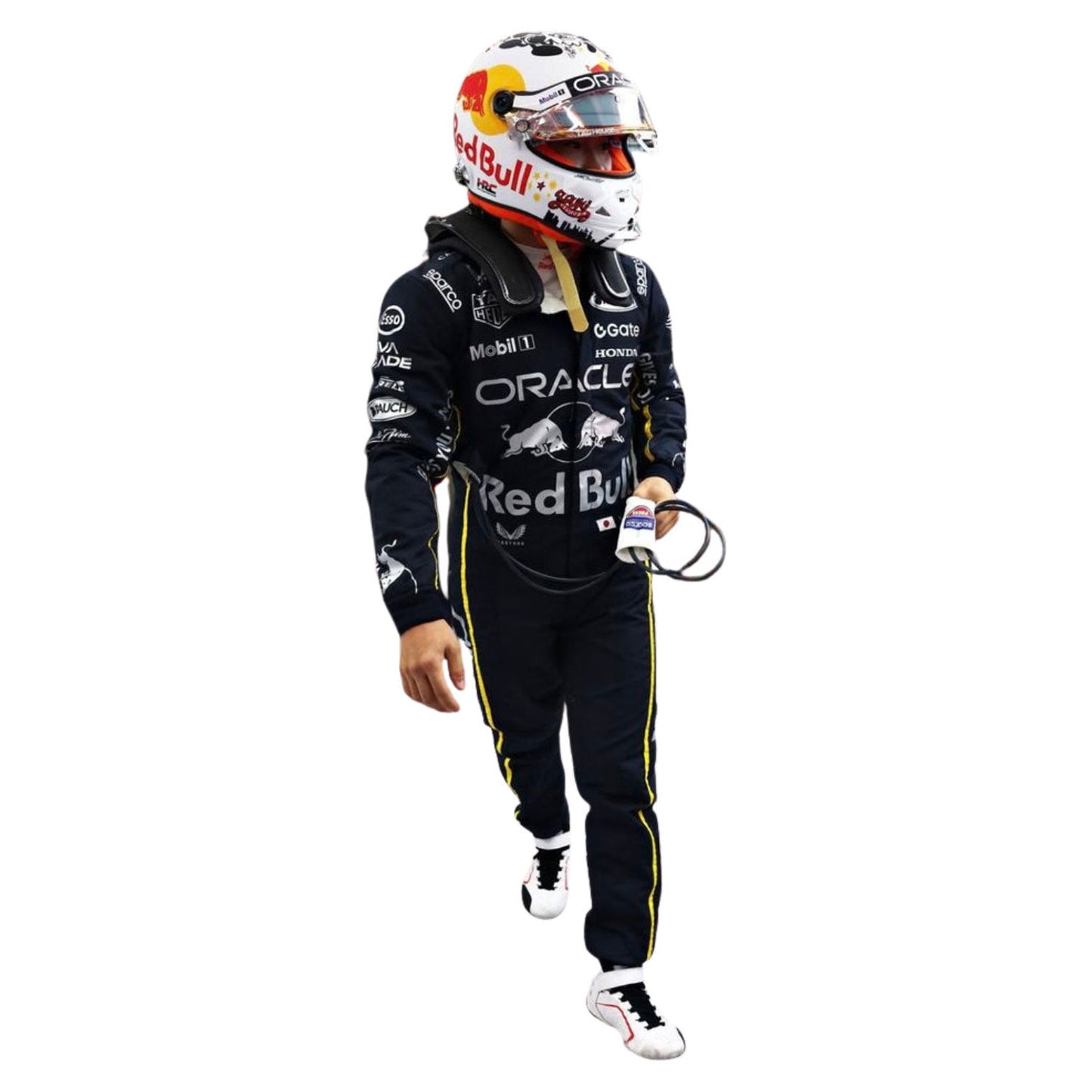 Yuki Tsunoda F1 Race Red Bull Las Vegas GP Driver Suit Full View